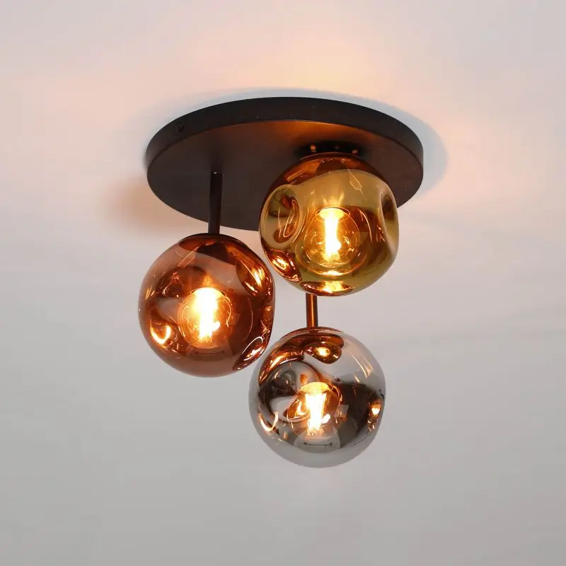 Alleen Vandaag Vico Stellar - plafondlamp - Ø 30 x 33 cm - zwart