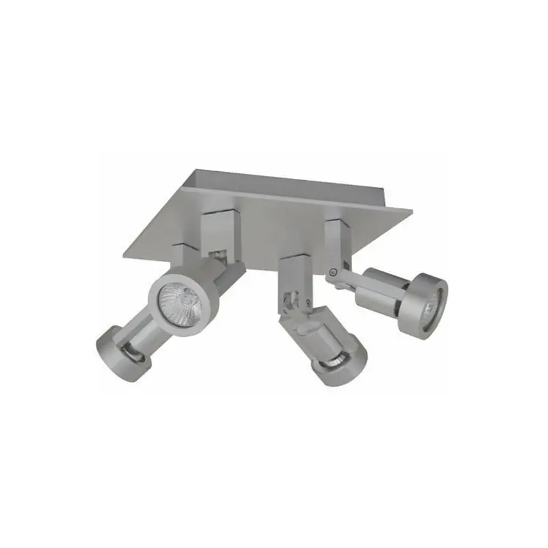 Artdelight Tech - opbouwspot 4L - 23 x 23 x 18,5 cm - aluminium Wereldwijde Verzending
