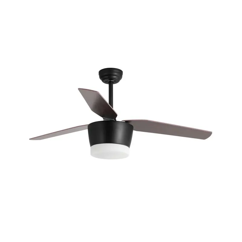 Seizoensaanbieding Nova Luce Monsoon - plafondventilator met licht en afstandsbediening - Ø 132 x 51 cm - 18W LED incl. - bruin en wit
