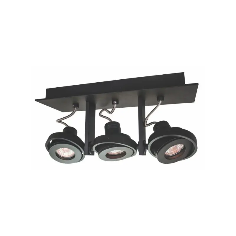 Artdelight Meist - opbouwspot 3L - 34,5 x 11,5 x 15 cm - zwart Bulkbestelling