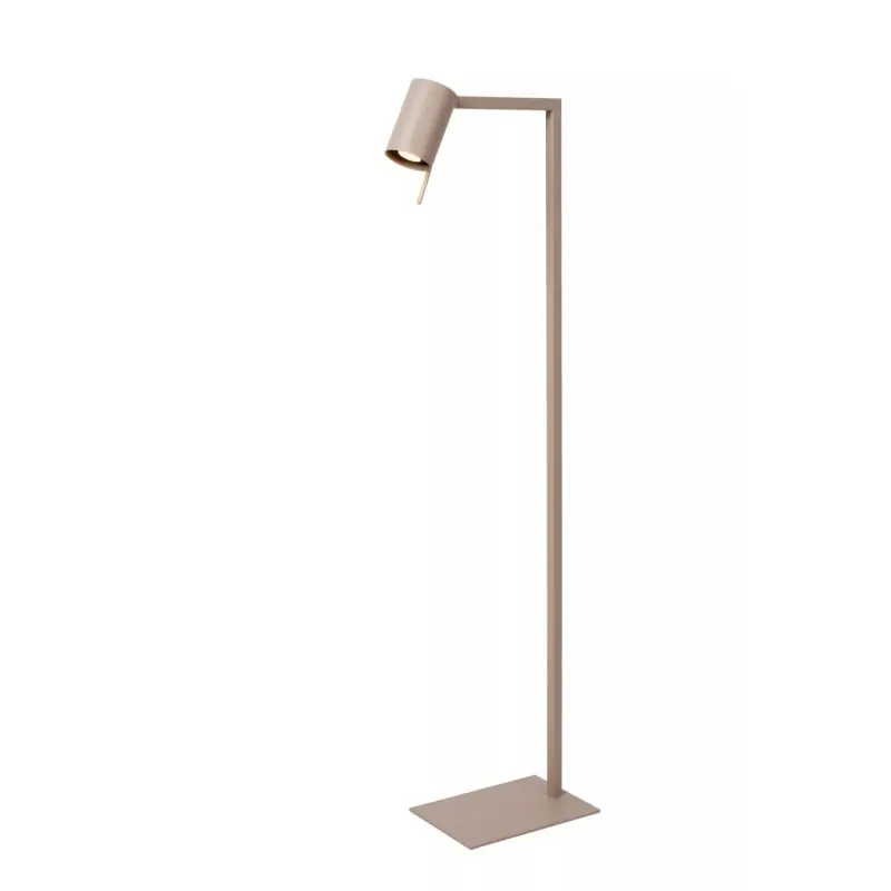 Gereduceerde Prijs Lucide Lesley - vloerlamp - 34 x 20 x 130 cm - taupe