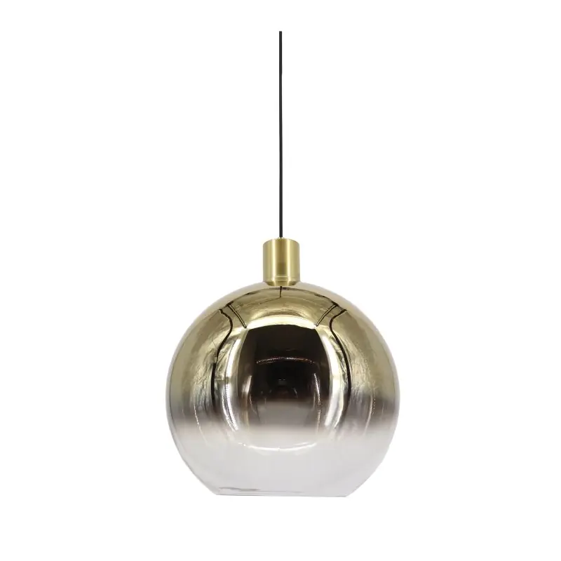 Origineel Artdelight Rosario - hanglamp - Ø 40 x 150 cm - gerookt goud