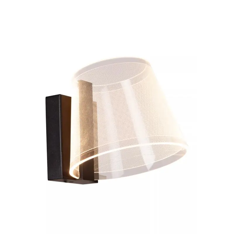 Lucide Korgis - wandlamp - 15 x 17,6 x 14,8 cm - 10W LED incl. - IP44 - zwart Exclusief