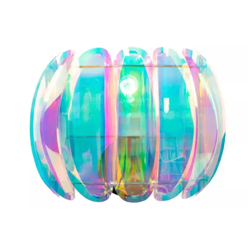 Lucide Glinstar - wandlamp - 30 x 15 x 24 cm - multicolor Fabrieksprijs