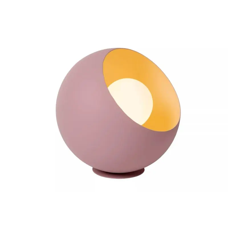 Lucide Doredos - tafellamp - Ø 20 x 20 cm - roze Gecertificeerd