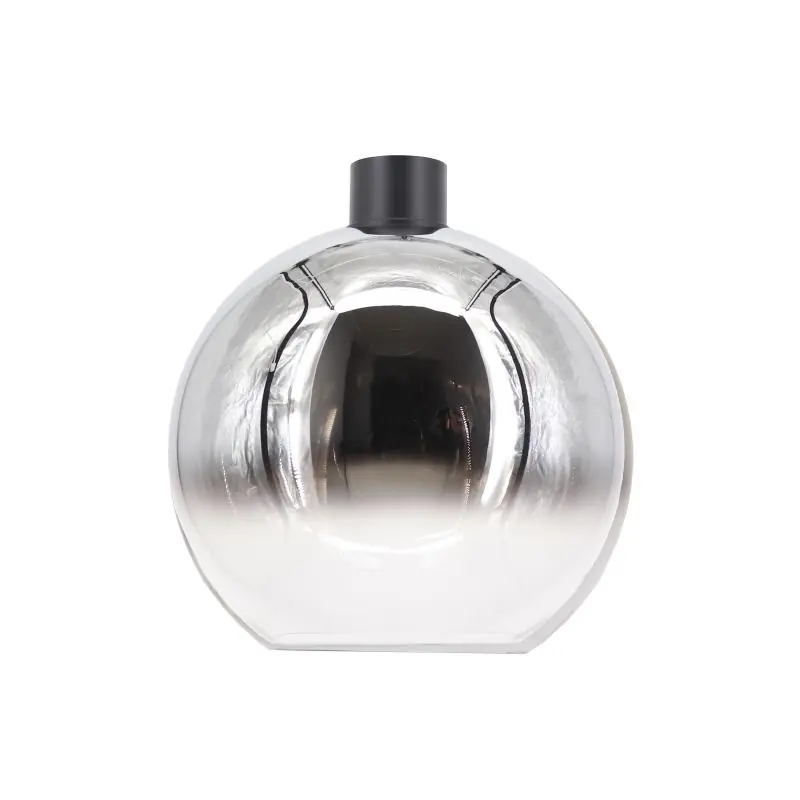 Gratis Verzending Artdelight Rosario - plafondverlichting - Ø 40 x 41 cm - gerookt chroom