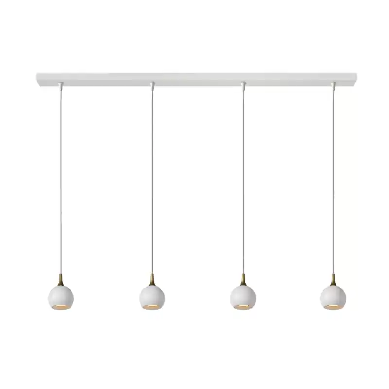 Lage Kosten Lucide Favori - hanglamp - 100 x 10 x 100 cm - wit