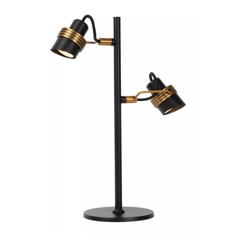 Aanbieding Lucide Tundran - tafellamp - 30 x 15 x 45 cm - zwart