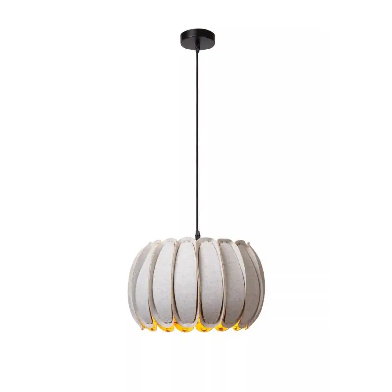 Lucide Spencer - hanglamp - Ø 30 x 149,5 cm - grijs Origineel