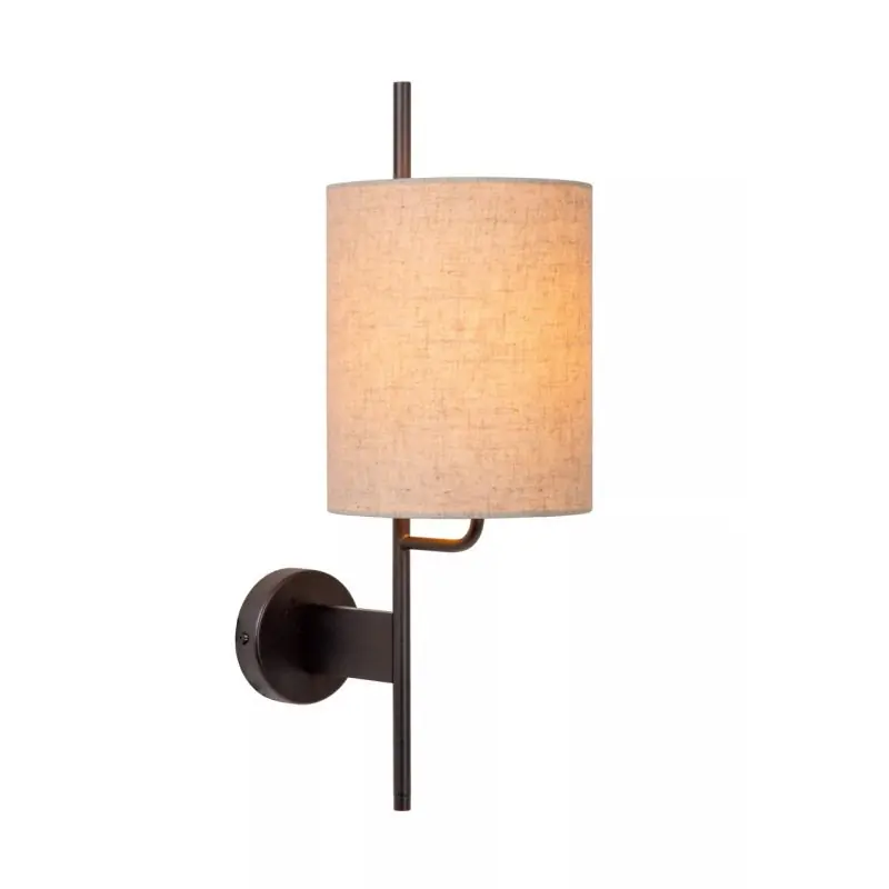 Lucide Magic - wandlamp met USB oplaadpunt - 31 x 18 x 58 cm - beige Aanbieding