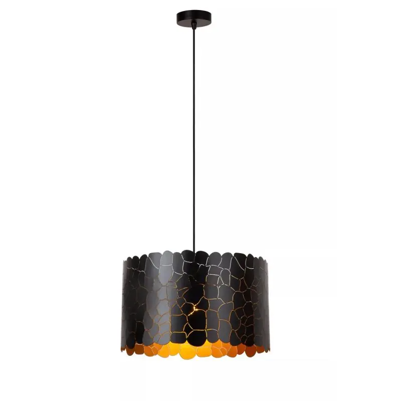 Wereldwijde Verzending Lucide Almelo - hanglamp - Ø 40 x 155 cm - zwart