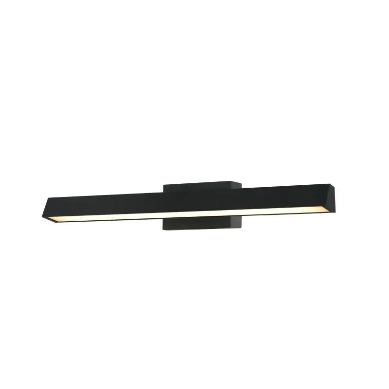 Snelle Levering Artdelight Rivera - opbouw wandverlichting - 59,6 x 12,3 cm - 12W dimbare LED incl. - zwart