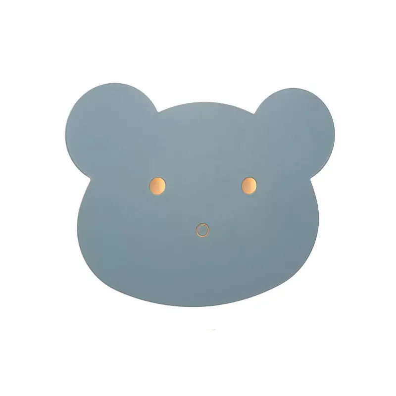 Lucide Charlie Beer - wandlamp - 26 x 4,2 x 20 cm - 7W dimbare LED incl. - blauw Gecertificeerd