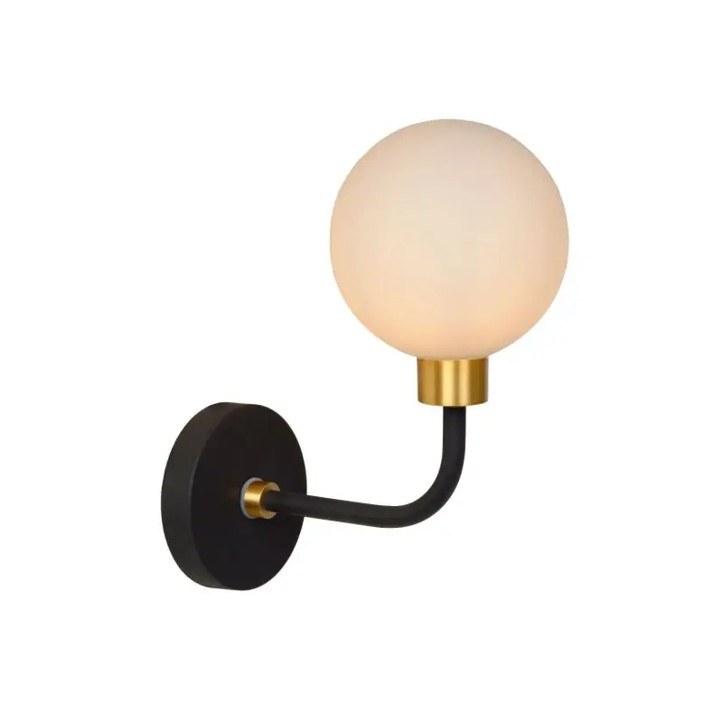 Lucide Berend - wandverlichting - 12 x 20,5 x 25,2 cm - zwart Speciale Aanbieding