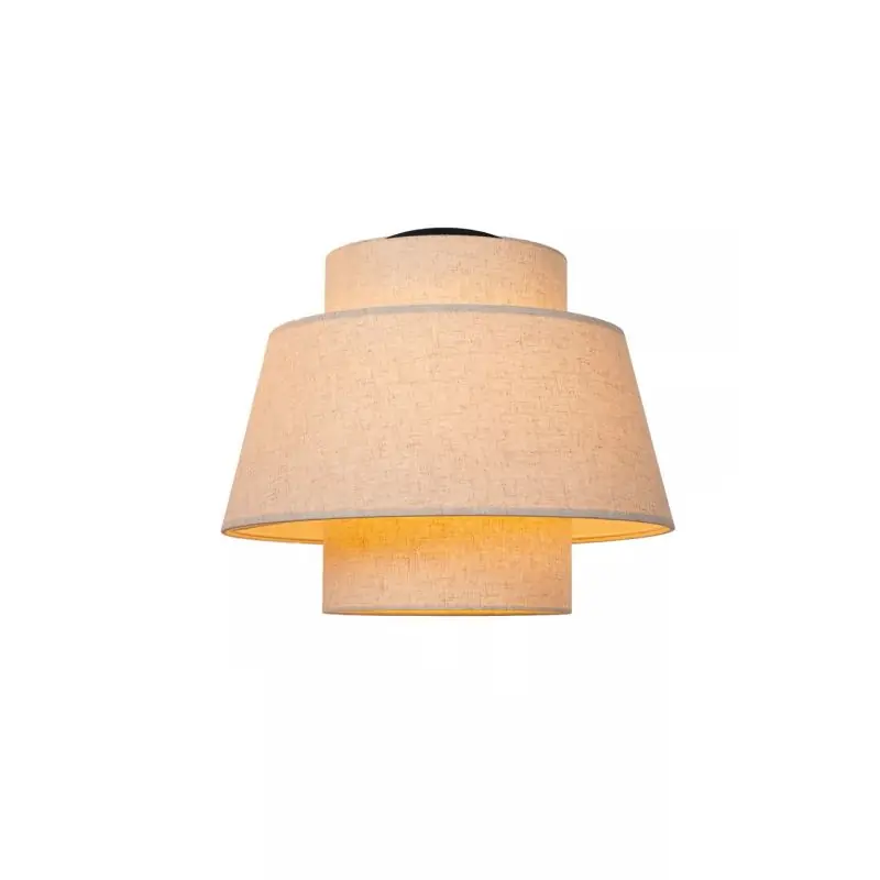 Lucide Tribute - plafondverlichting - Ø 40 x 26 cm - beige Nieuw