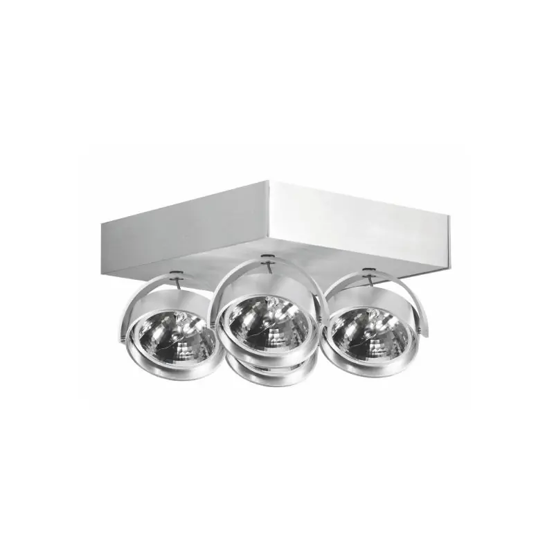 Artdelight Dutchess - opbouwspot 4L - 25 x 25 x 18 cm - aluminium Exclusieve Aanbieding