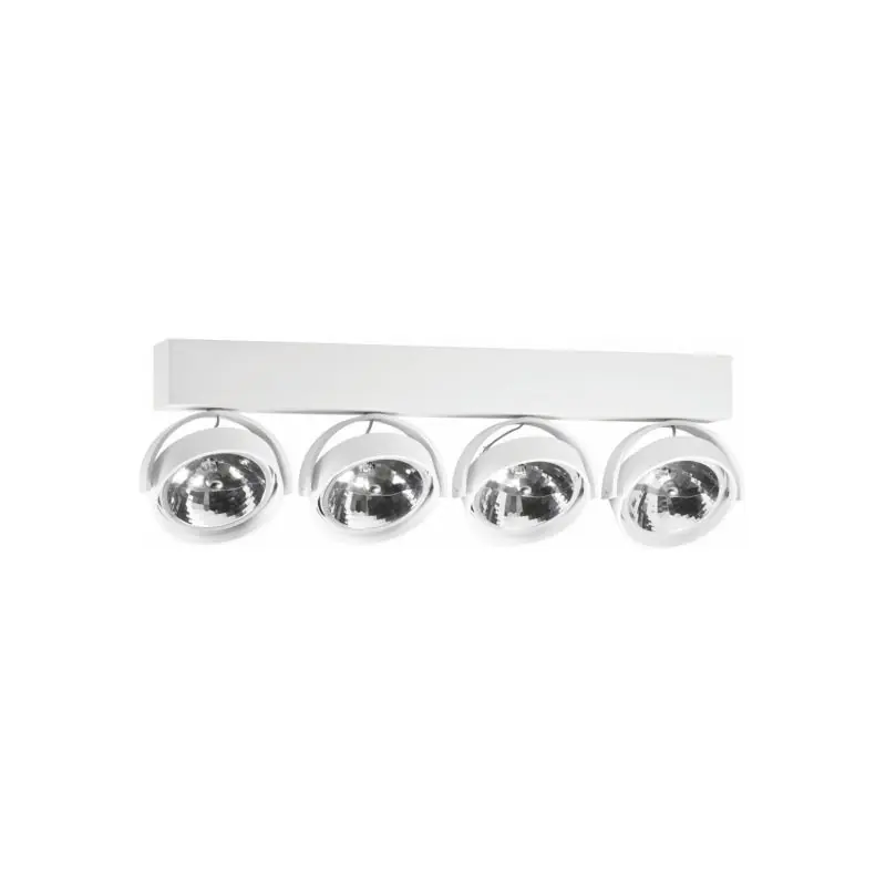 Artdelight Dutchess - opbouwspot 4L - 55 x 6 x 18,9 cm - wit Express Levering