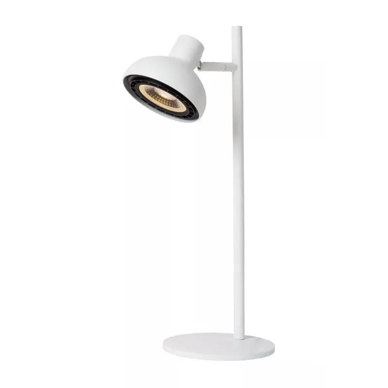 Lucide Sensas - tafellamp - Ø 18 x 46,7 cm - wit Nieuwe Collectie
