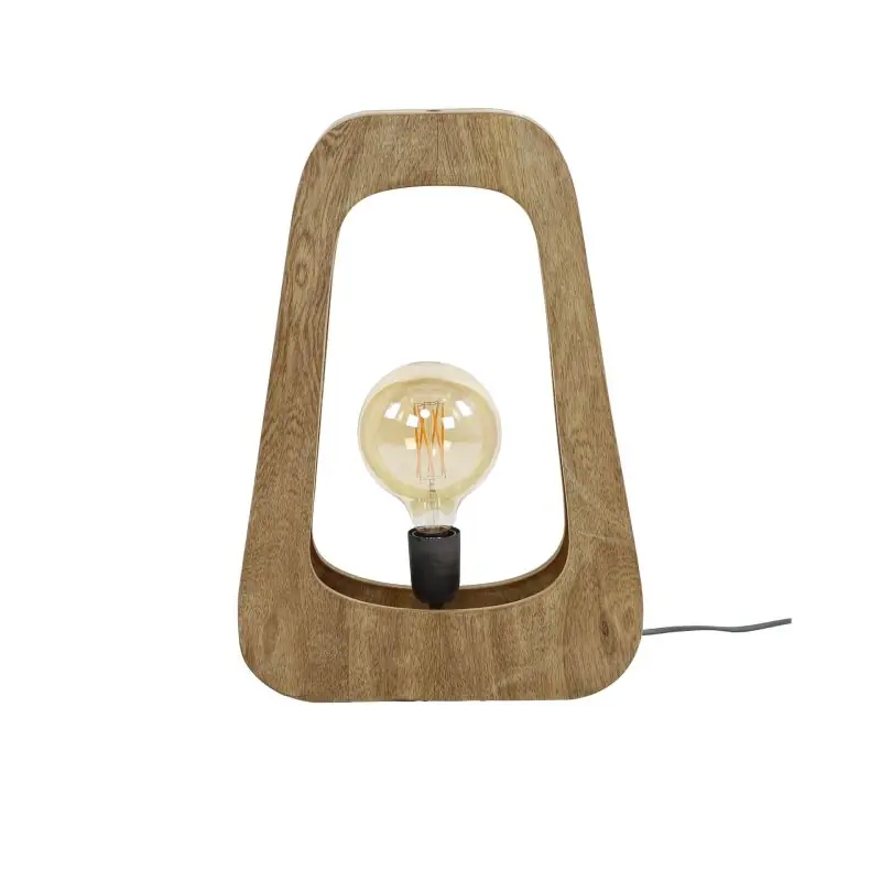 Betaalbaar Vico Bray - tafellamp - 35 x 11 x 50 cm - bruin
