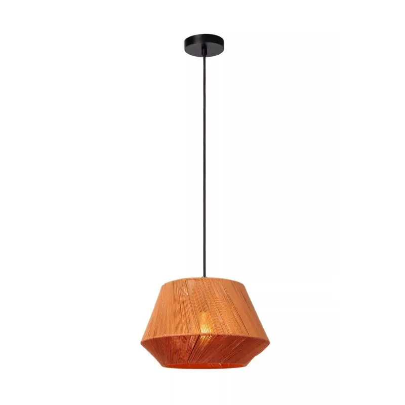 Groothandel Lucide Jessica - hanglamp - Ø 30 x 154,5 cm - terracotta