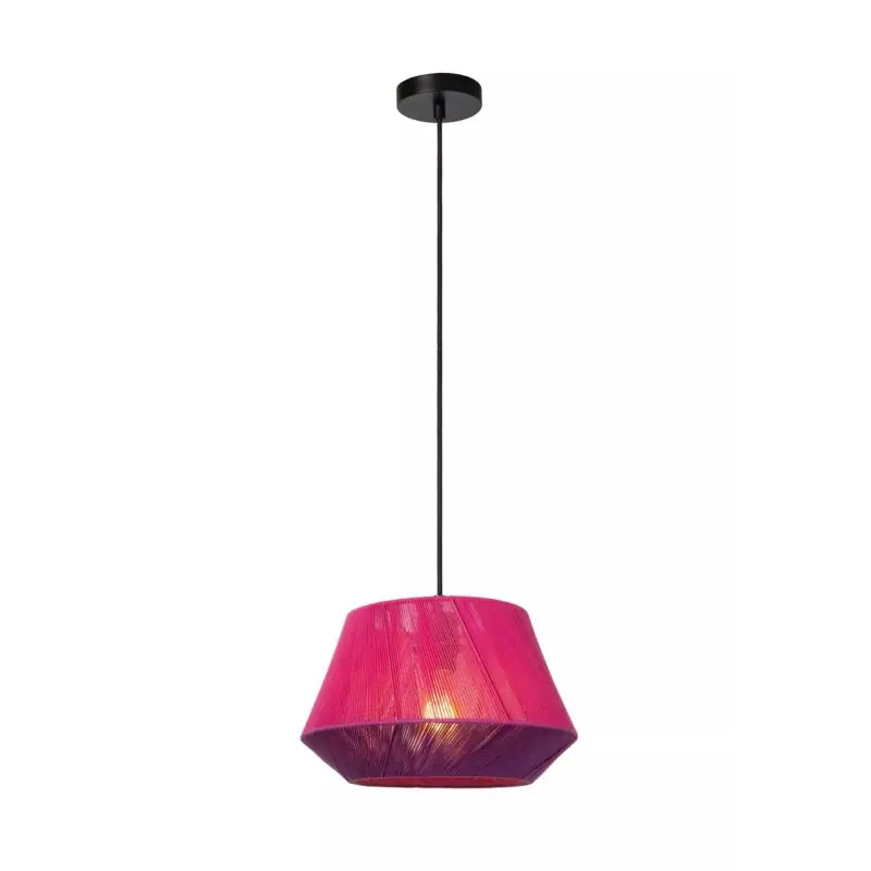 Flitsaanbieding Lucide Jessica - hanglamp - Ø 30 x 154,5 cm - roze