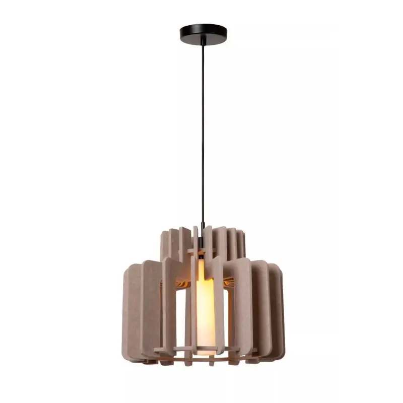 Lage Kosten Lucide Rollo - hangamp - Ø 40 x 150 cm - taupe