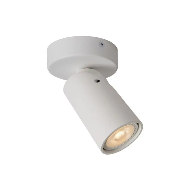 Lucide Xyrus - opbouwspot - 9 x 12,5 x 9 cm - 5W dimbare LED incl. - dim to warm - wit Beperkt Aanbod