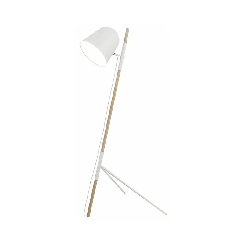 Flitsaanbieding Artdelight Sensa - staanlamp - 150 cm - wit en lichtbruin