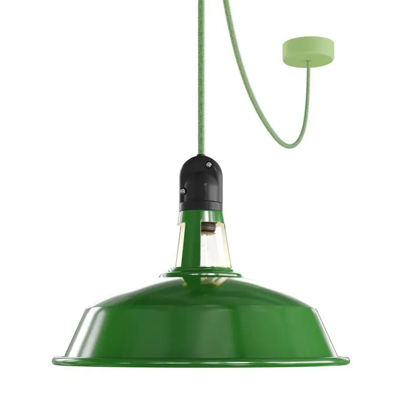 Korting Creative Cables Eiva - hanglamp - Ø 37 x 525,6 cm - IP65 - groen