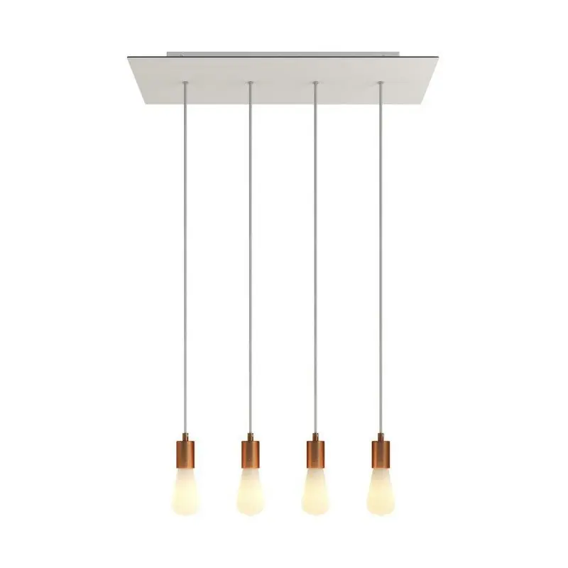 Garantie Inbegrepen Creative Cables - hanglamp 4L - 67,5 x 120 cm - wit