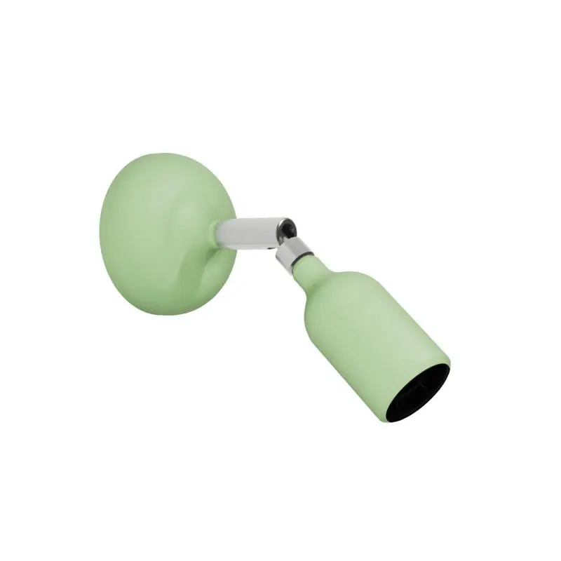 Creative Cables Fermaluce - wandlamp - 8,8 x 19,7 cm - zacht groen Ambachtelijk