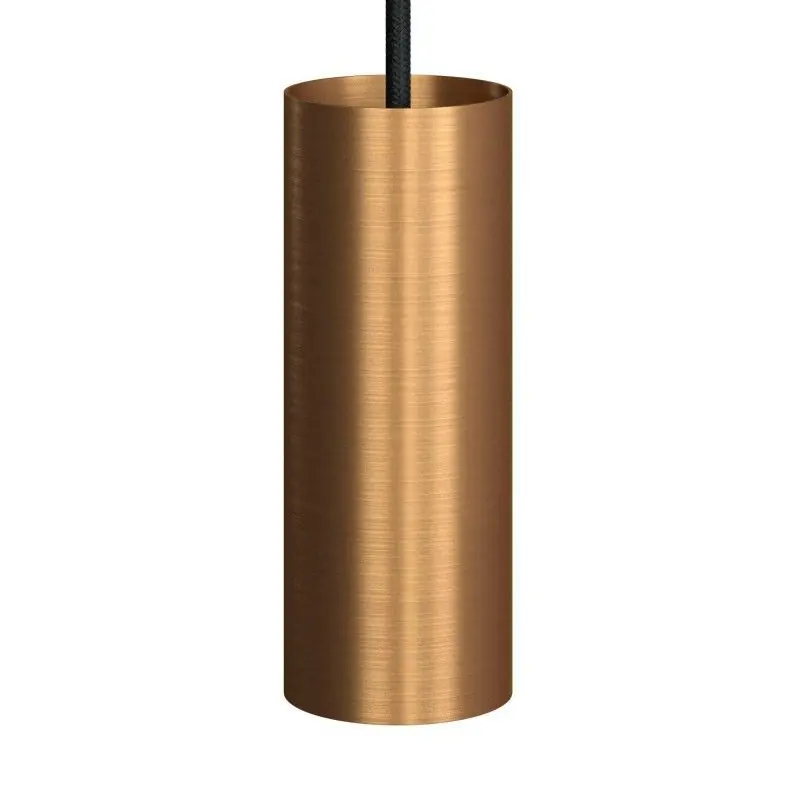 Bulkbestelling Creative Cables Tube - hanglamp 1L - Ø 6 x 190 cm - geborsteld brons