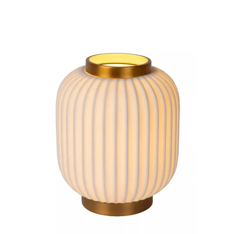 Lucide Gosse - plafondlamp - Ø 19,5 x 23,8 cm - wit Handgemaakt