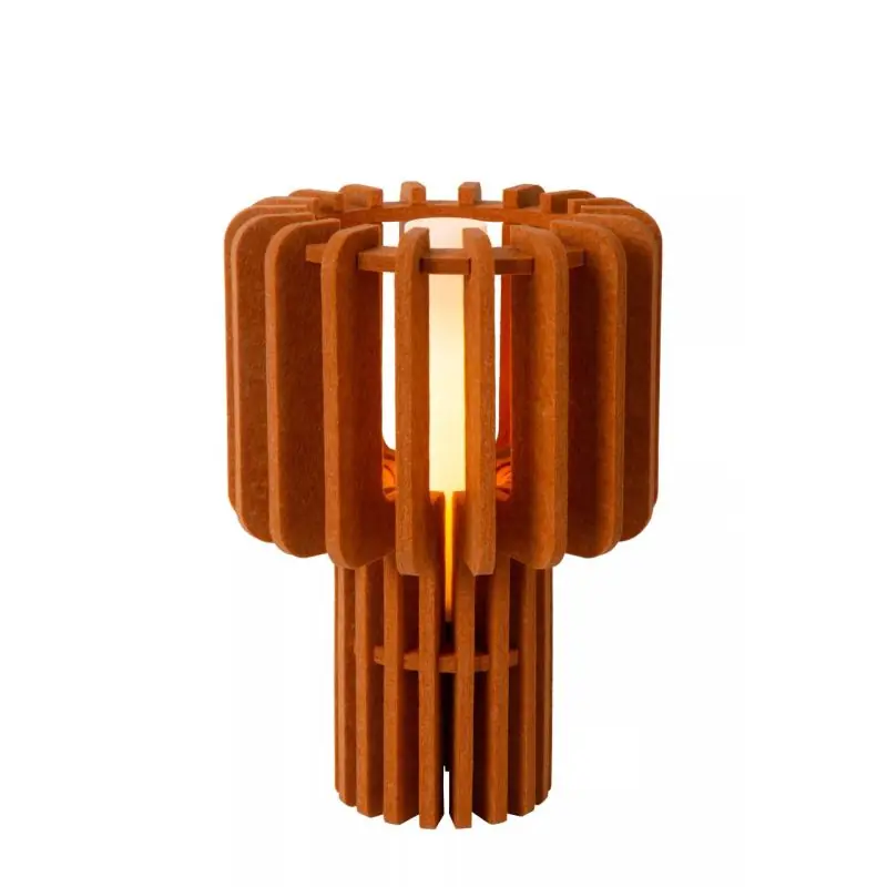 Lucide Rollo - tafellamp - Ø 24 x 35 cm - terracotta Modern