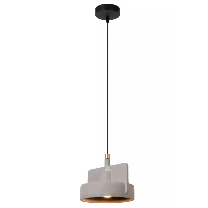 Superprijs Lucide Ninja - hanglamp - 22,5 x 20 x 120 cm - grijs