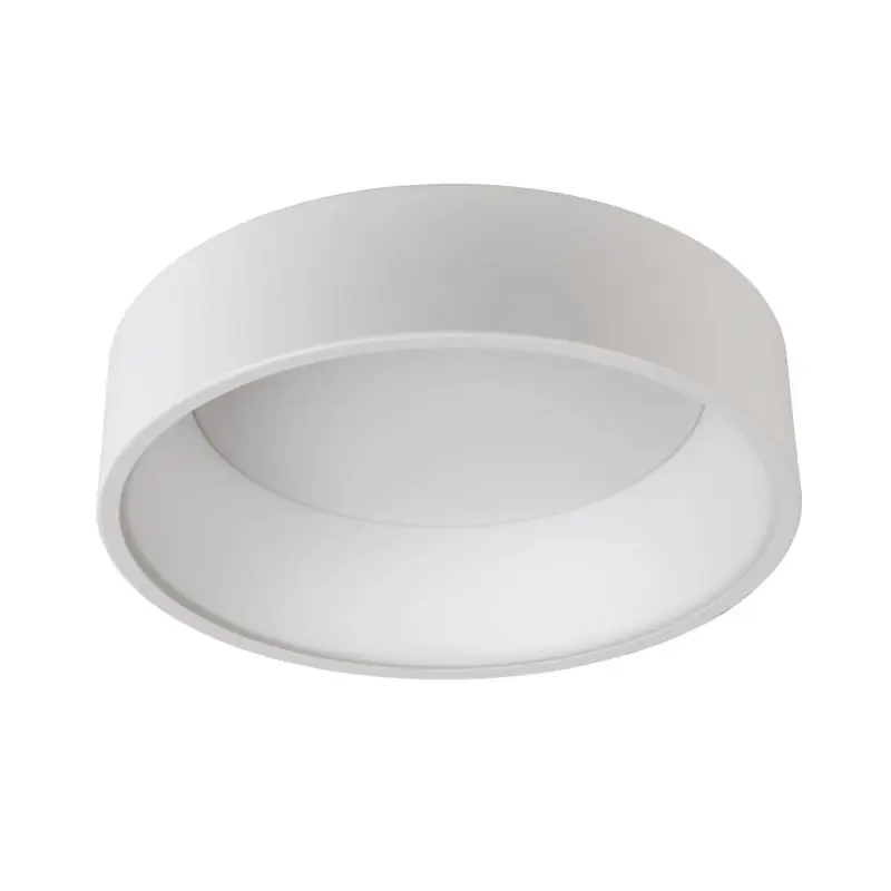 Lucide Talowe Led - plafondlamp - Ø 45 x 13 cm - 30W dimbare LED incl. - wit Gratis Retour