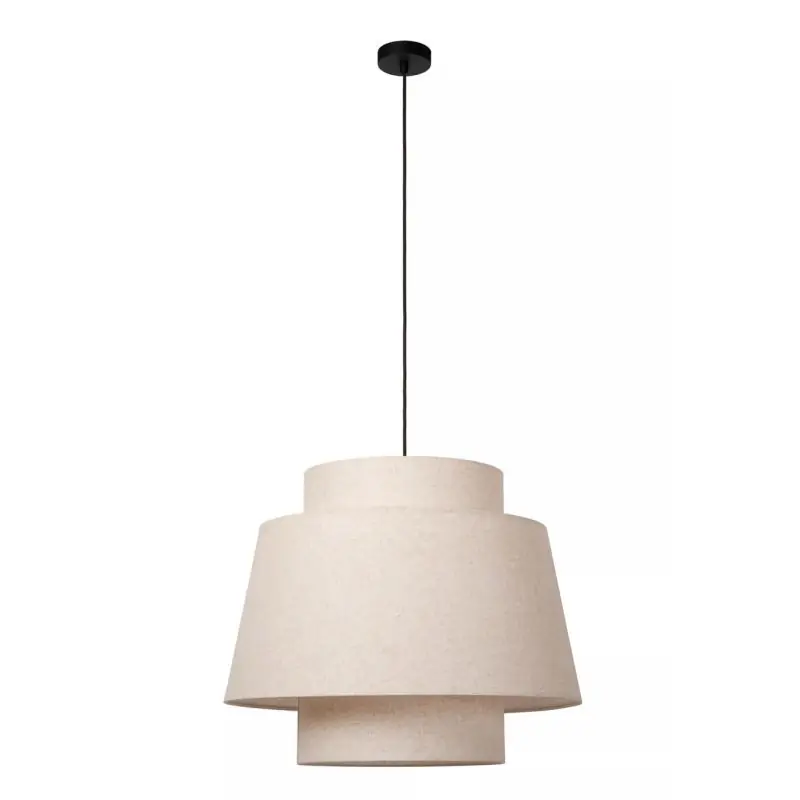Premium Lucide Tribute - hanglamp - Ø 60 x 180 cm - beige