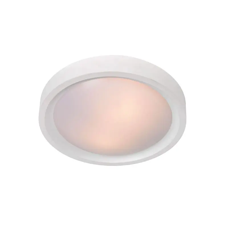 Alleen Vandaag Lucide Lex - plafondverlichting - Ø 33 x 10 cm - wit