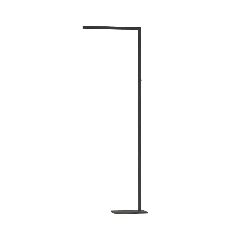 Direct Beschikbaar ETH Sem - vloerlamp - 45 x 18 x 140 cm - 10W dimbare LED incl. - zwart