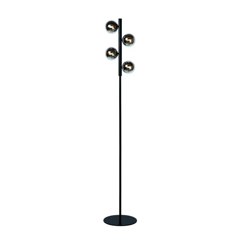 Lucide Tycho - staanlamp - 154 cm - zwart Plaats Bestelling