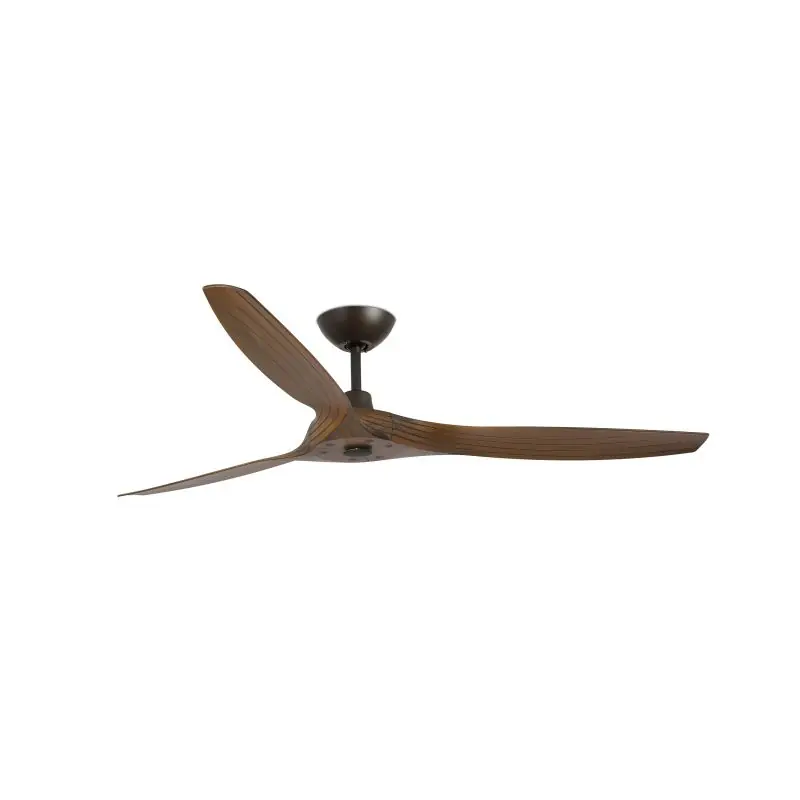 Trendy Faro Morea - plafondventilator met afstandsbediening met timer - Ø 152 cm - donker bruin