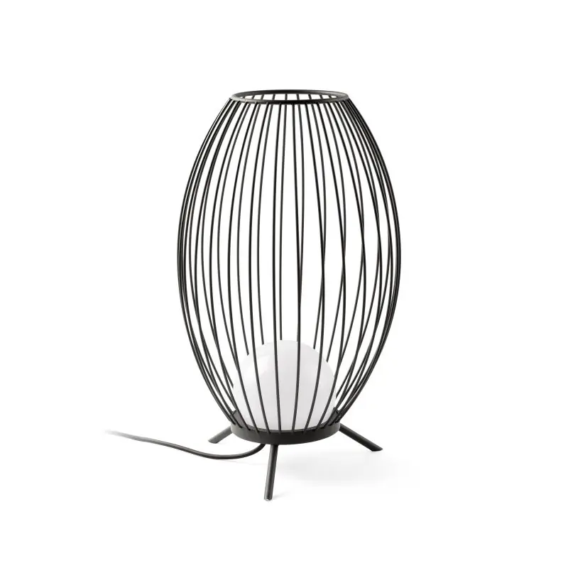 Bulkbestelling Faro Cage - vloerlamp - Ø 13,4 x 57 cm - 12W LED incl. - IP65 - donkergrijs