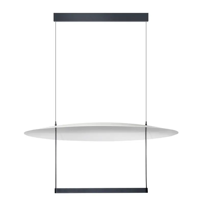 ETH Diana - hanglamp - Ø 80 x 200 cm - 39W dimbaar LED incl. - wit Nieuwe Collectie