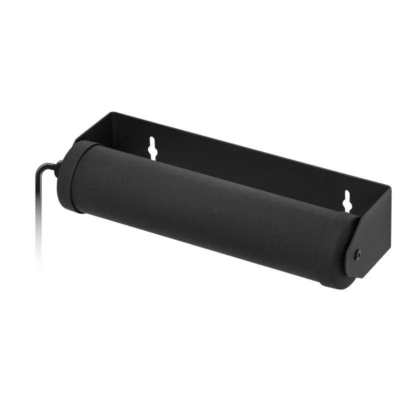 Modern ETH Rondo - wandlamp met schakelaar - 5 x 8,5 x 24 cm - zwart