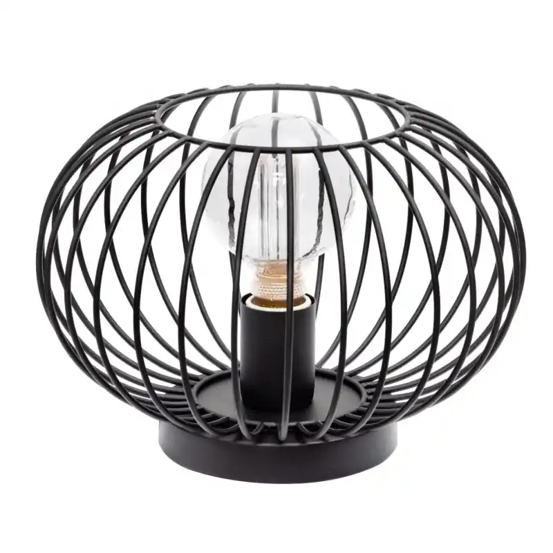 ETH Wire 2.0 - tafellampen - Ø 30 x 23 cm - zwart Groothandel