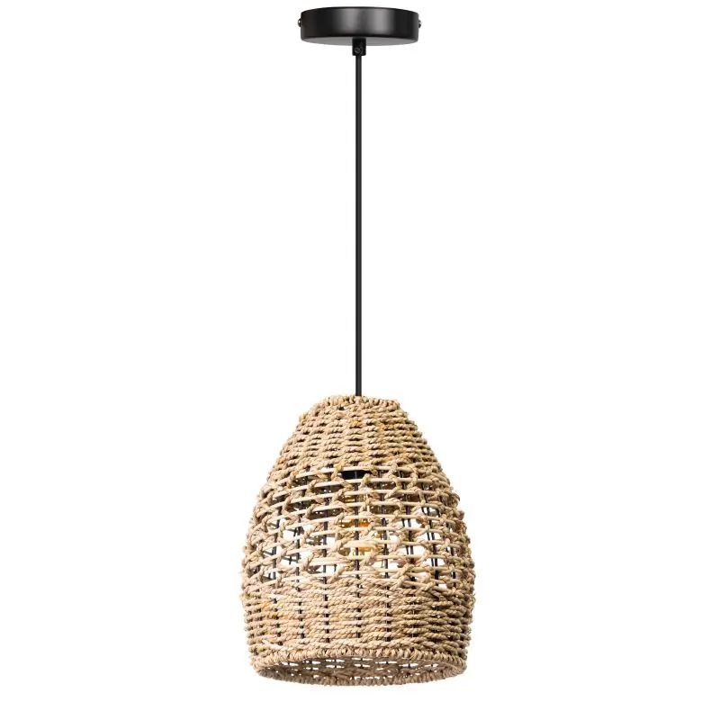 Betaalbaar ETH Lara - hanglamp - Ø 23 x 200 cm - bruin