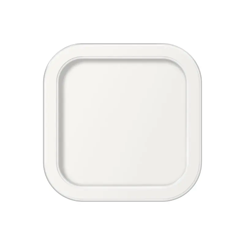 Betaalbaar ETH Loïs - plafondlamp - 20 x 20 x 5 cm - 3 stappen dimbaar - 15W LED incl. - IP44 -  wit