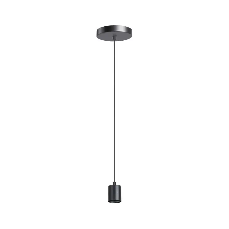 ETH Origin - hanglamp zonder glas - Ø 12 x 200 cm - zwart Gecertificeerd