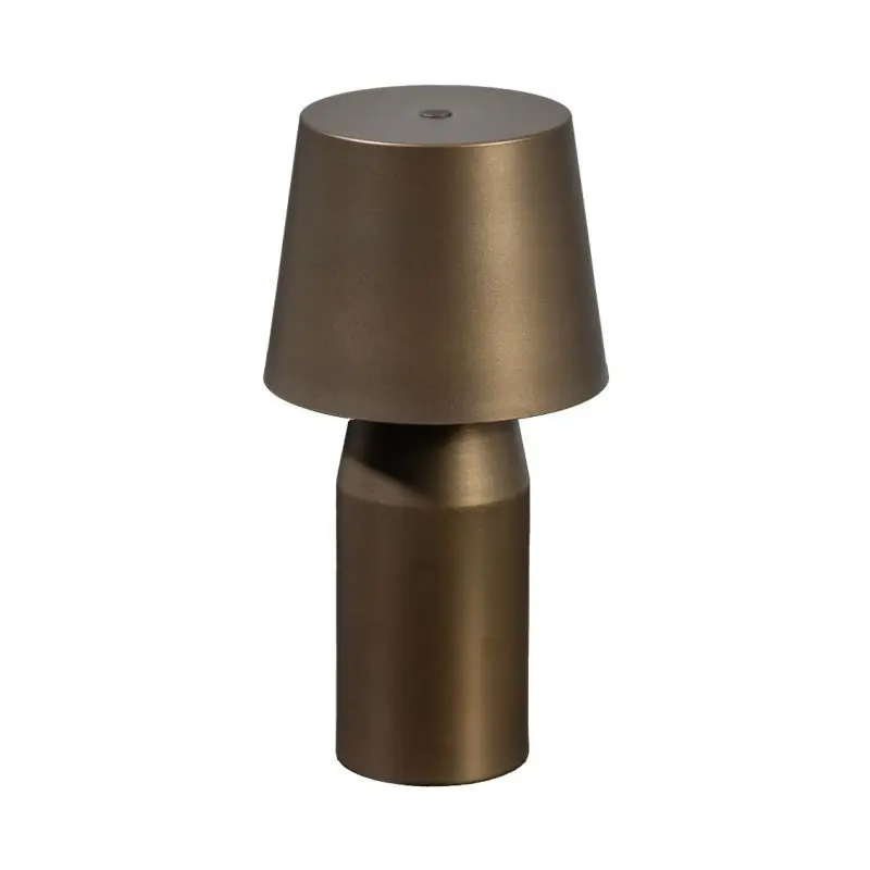 Merkproduct ETH Aron - tafellamp - Ø 11 x 26,9 cm - bruin
