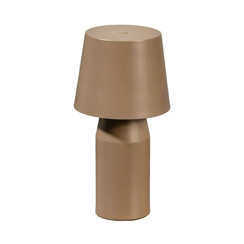 Betaalbaar ETH Aron - tafellamp - Ø 11 x 26,9 cm - taupe